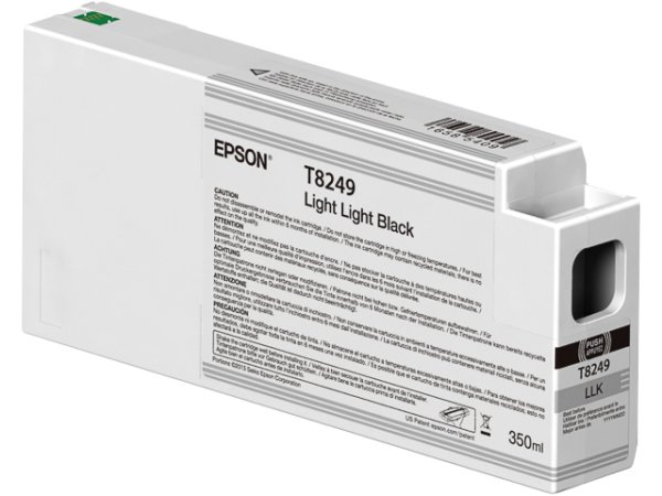 Original Epson C13T824900 / T8249 Tinte Black (Light) Light