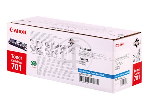 Original Canon 9286A003 / 701C Toner Cyan