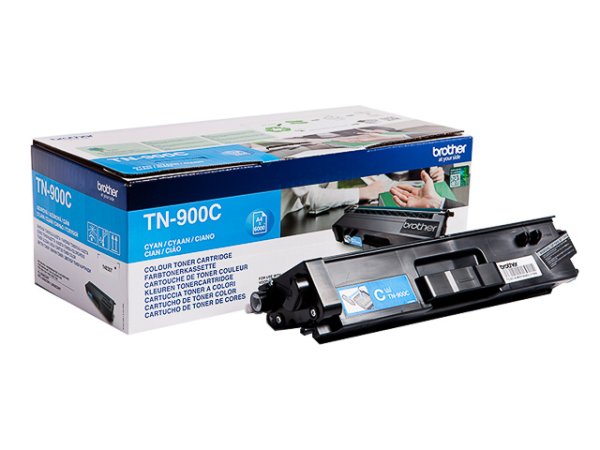 Original Brother TN-900C Toner Cyan