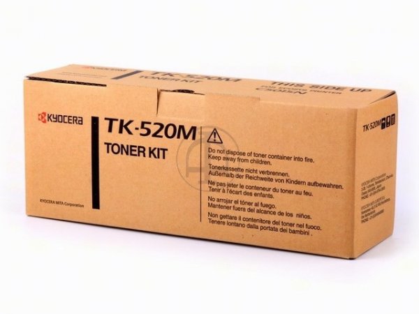 Original Kyocera 1T02HJBEU0 / TK-520M Toner Magenta