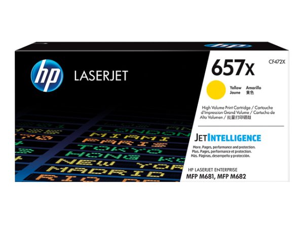 Original HP CF472X / 657X Toner Yellow