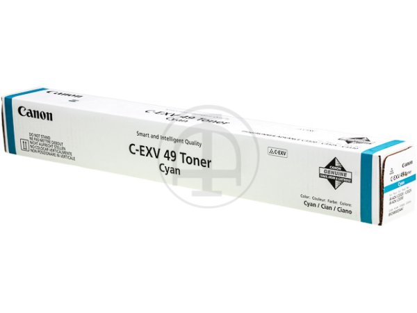 Original Canon 8525B002 / CEXV49 Toner Cyan