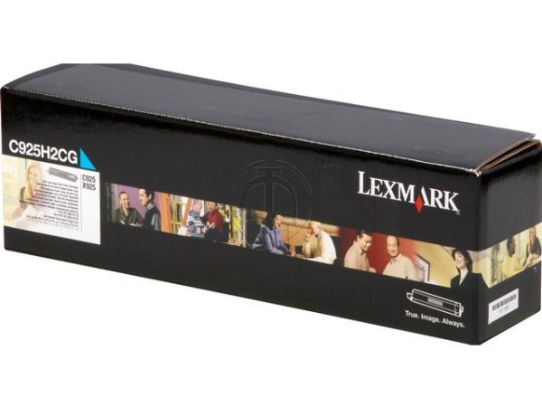 Original Lexmark C925H2CG Toner Cyan Return