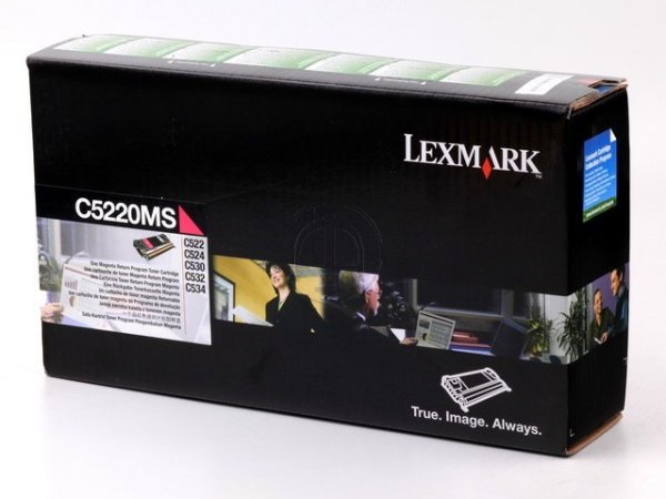 Original Lexmark C5220MS Toner Magenta