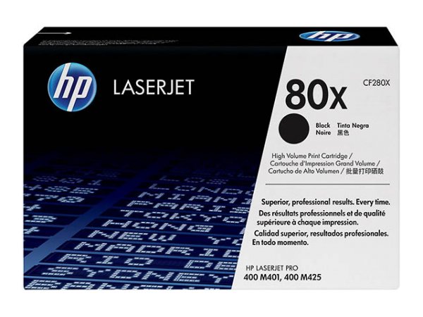 Original HP CF280X / 80X Toner Black