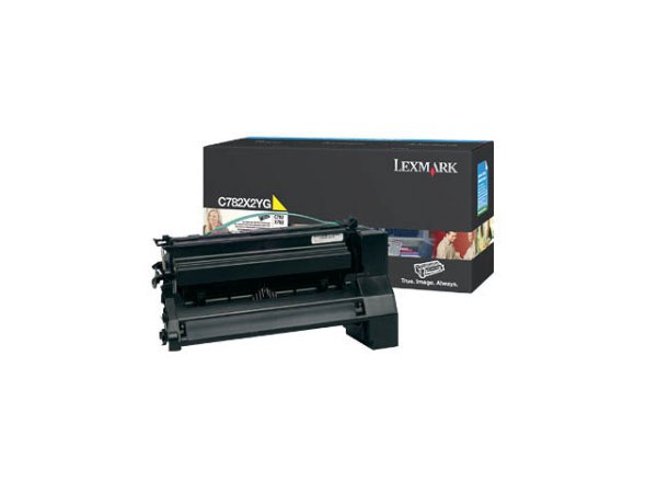 Original Lexmark C782X2YG Toner Yellow