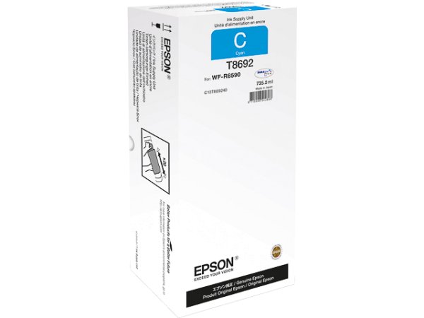 Original Epson C13T869240 / T8692 Tinte Cyan