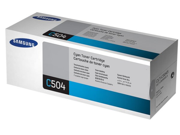 Original Samsung CLT-C504S Toner Cyan