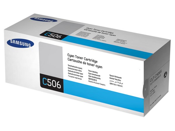 Original Samsung CLT-C506S Toner Cyan