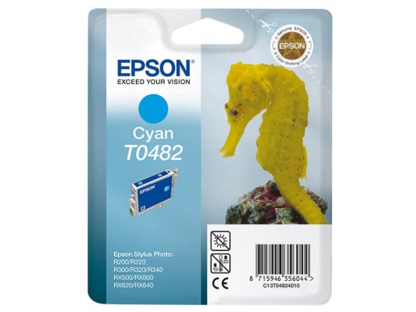Original Epson C13T04824010 / T0482 Tinte Cyan