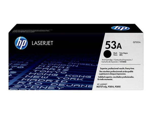 Original HP Q7553A / 53A Toner Black