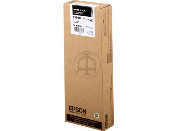 Original Epson C13T591800 / T5918 Tinte Black (Matt)