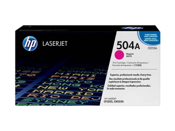 Original HP CE253A / 504A Toner Magenta