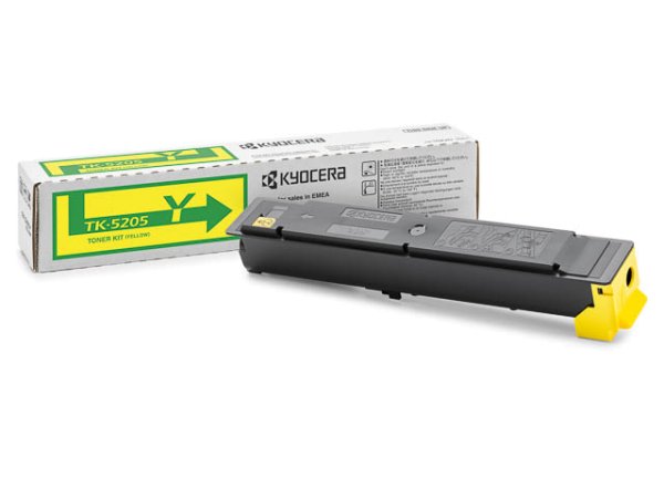 Original Kyocera 1T02R5ANL0 / TK-5205Y Toner Yellow