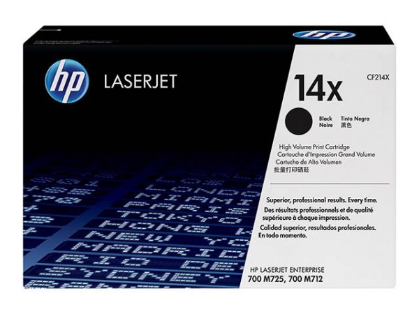 Original HP CF214X / 14X Toner Black