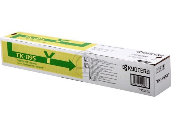 Original Kyocera 1T02K0ANL0 / TK-895Y Toner Yellow