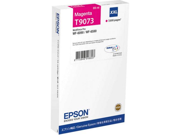 Original Epson C13T907340 / T9073 Tinte Magenta