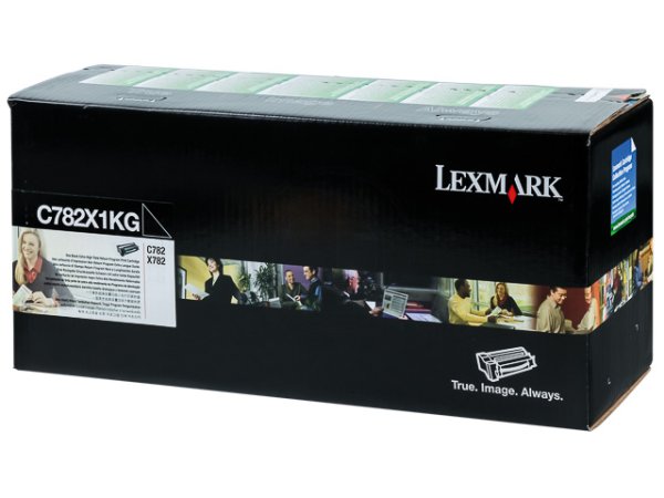 Original Lexmark C782X1KG Toner Black Return