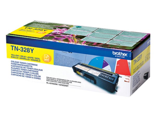 Original Brother TN-328Y Toner Yellow