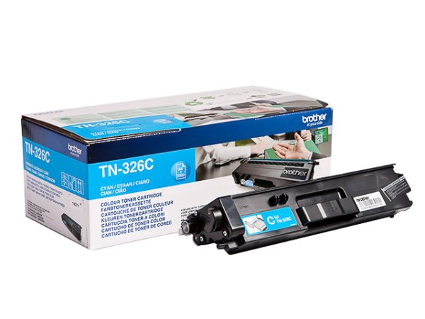 Original Brother TN-326C Toner Cyan