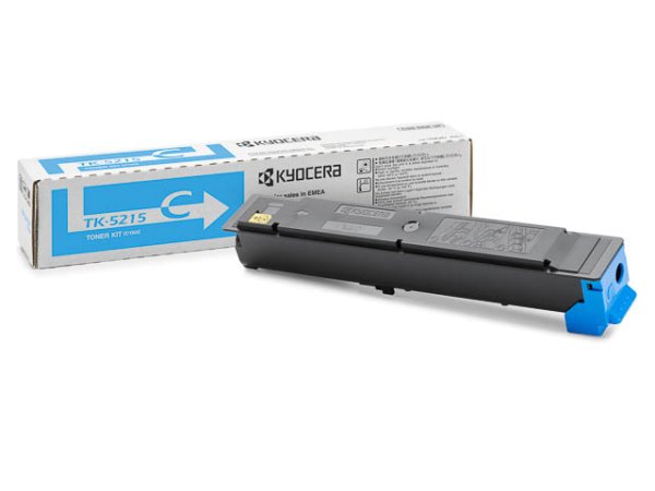 Original Kyocera 1T02R6CNL0 / TK-5215C Toner Cyan