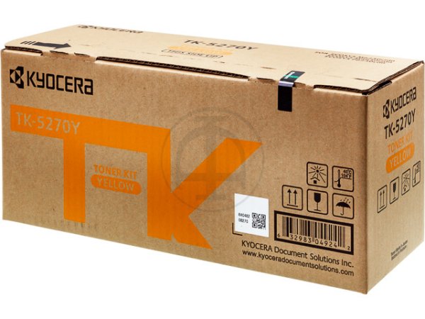 Original Kyocera 1T02TVANL0 / TK-5270Y Toner Yellow