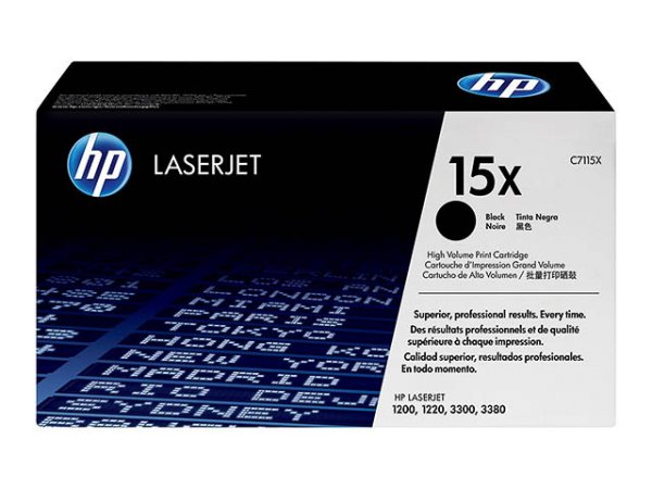 Original HP C7115X / 15X Toner Black