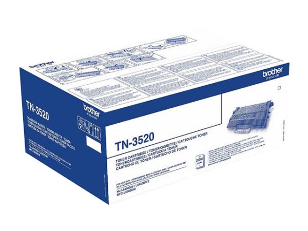 Original Brother TN-3520 Toner Black