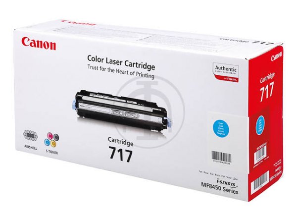 Original Canon 2577B002 / 717C Toner Cyan