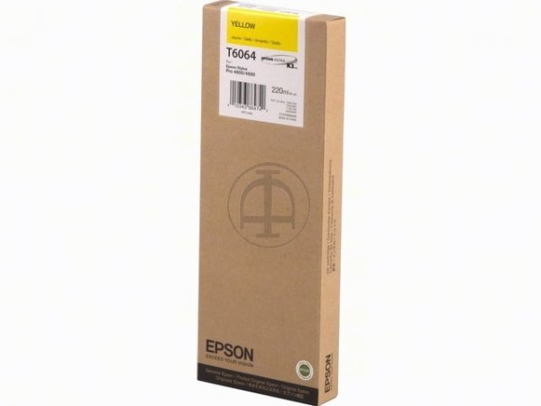 Original Epson C13T606400 / T6064 Tinte Yellow