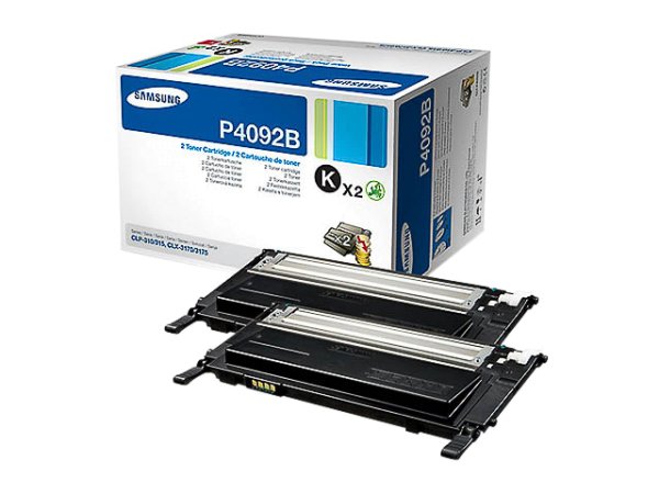 Original Samsung CLT-P4092B Toner Black Doppelpack