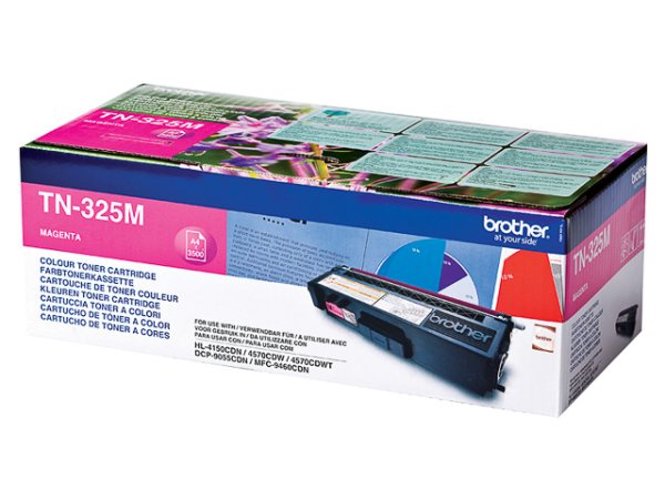 Original Brother TN-325M Toner Magenta