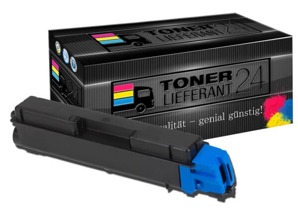 Kompatibel zu Kyocera TK-580C Toner Cyan XXL (1T02KTCNL0)